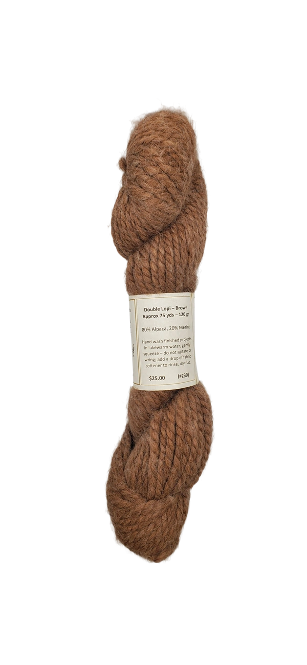 Cozy Brown Alpaca Blend: Wrap Yourself in Luxury SKU 230